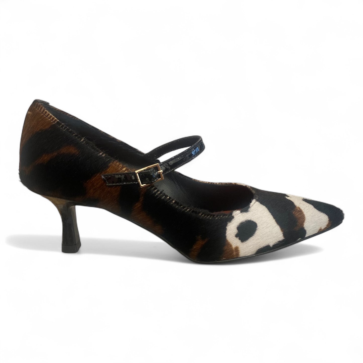 Décolleté in cavallino muccato tacco 4 cm