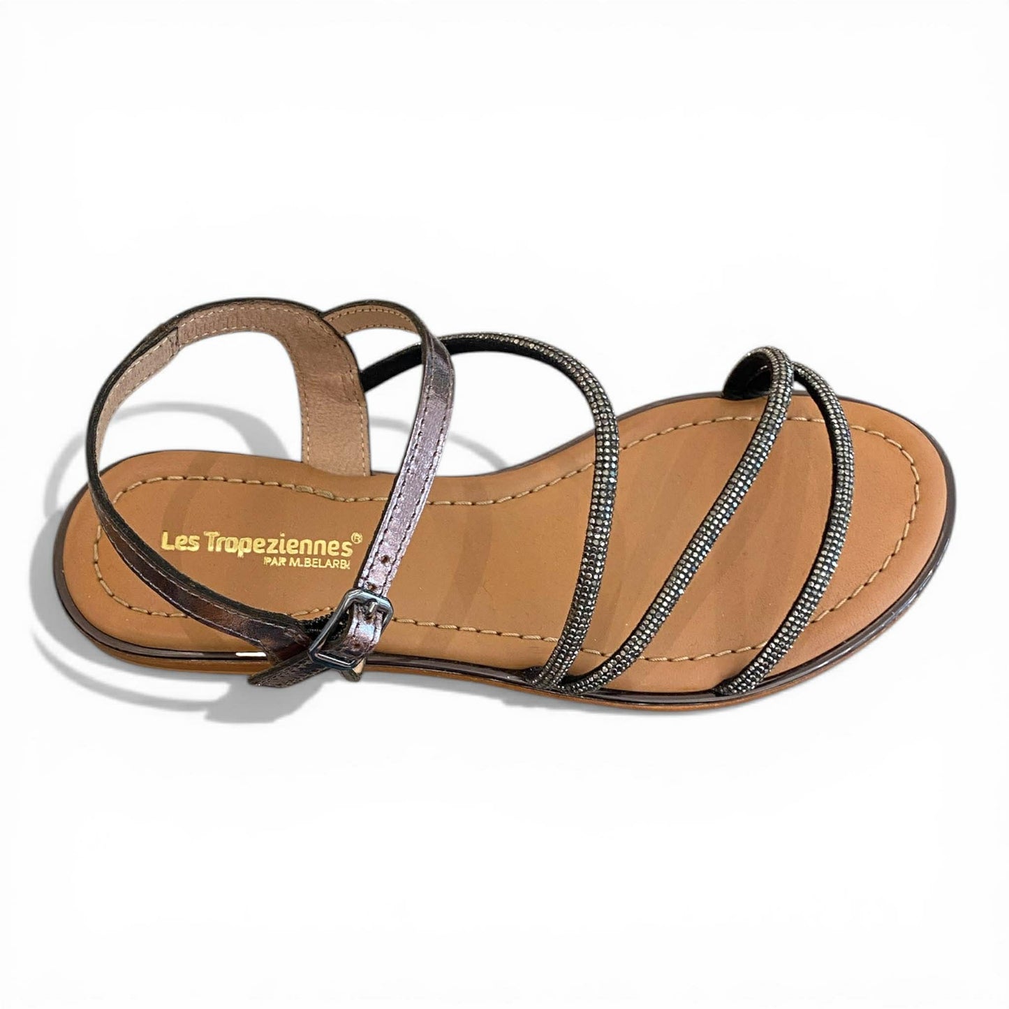 Sandalo crystal dark silver – Les Tropéziennes