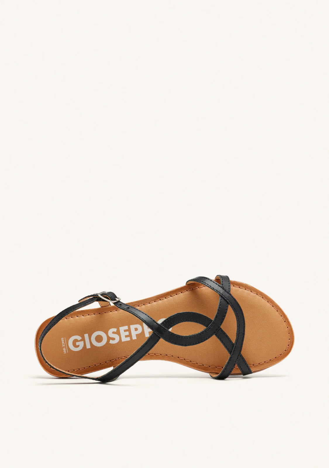 Sandalo basso nero – Gioseppo