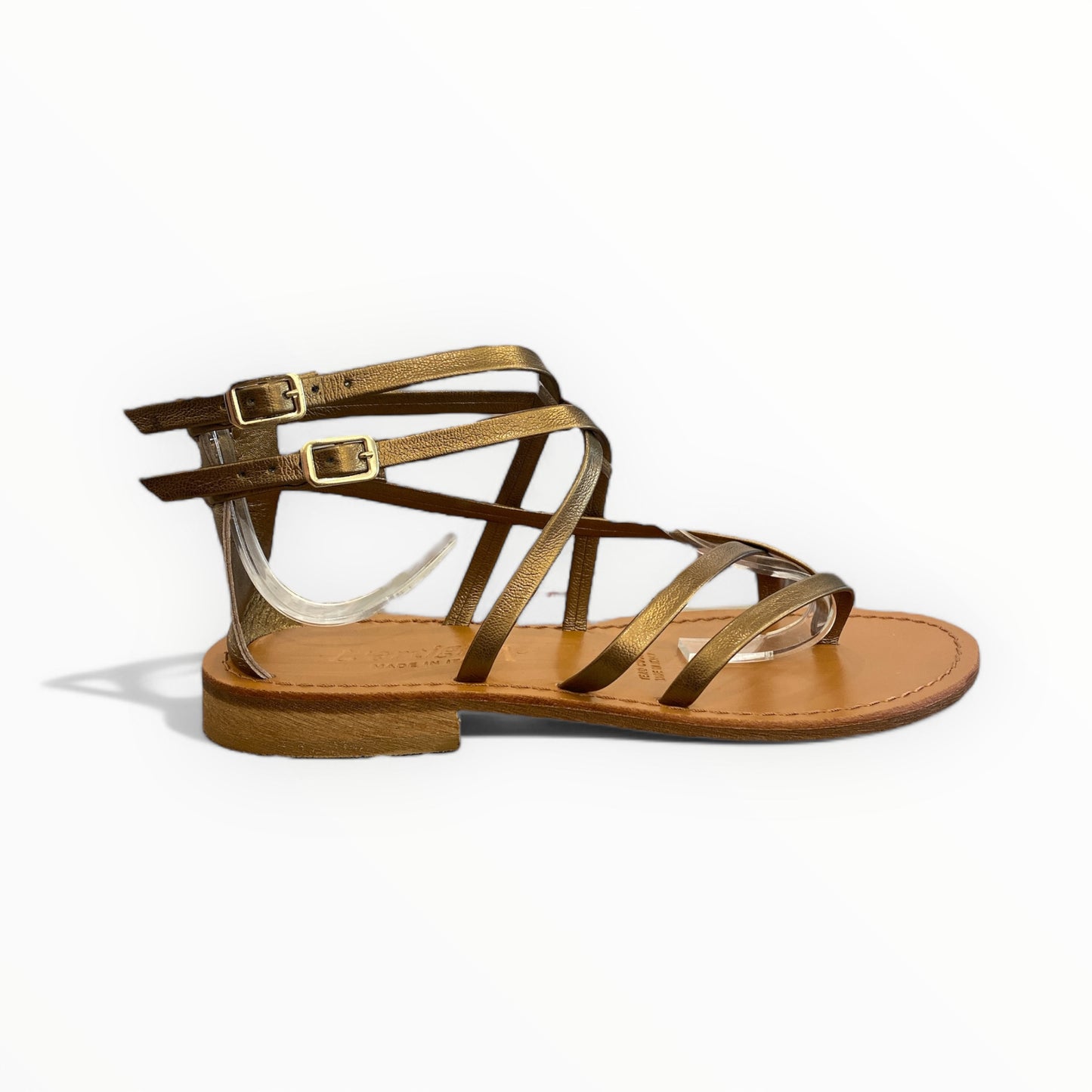 Sandalo basso bronzo