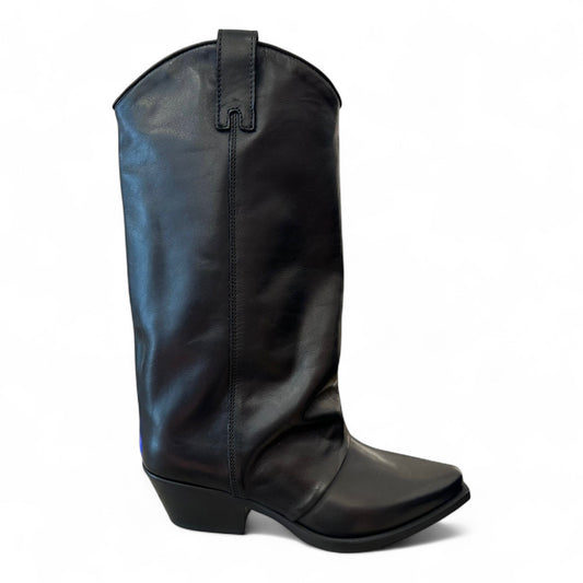 Texano con ghetta 3/4 gambale largo