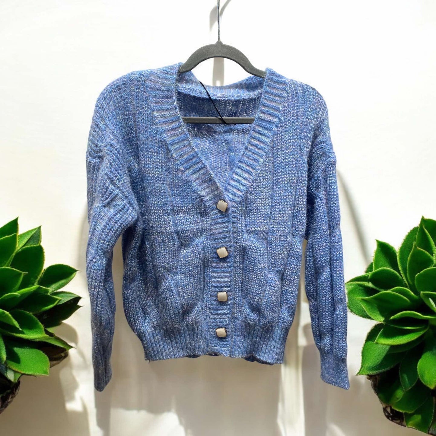 Cardigan azzurro