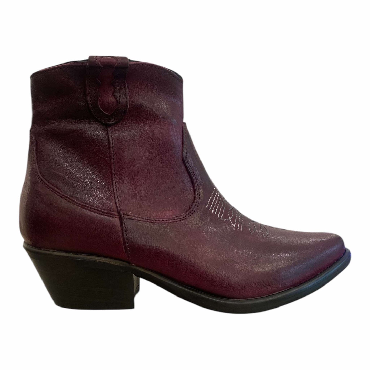 Texano nappa burgundy