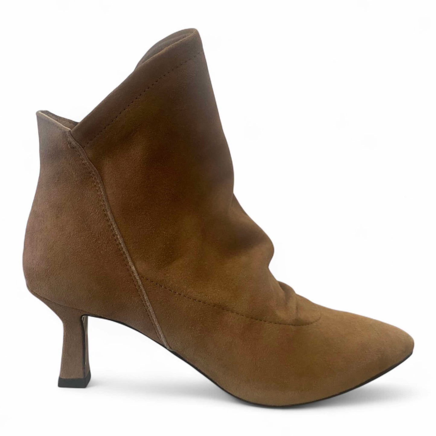 Stivaletto in suede acero