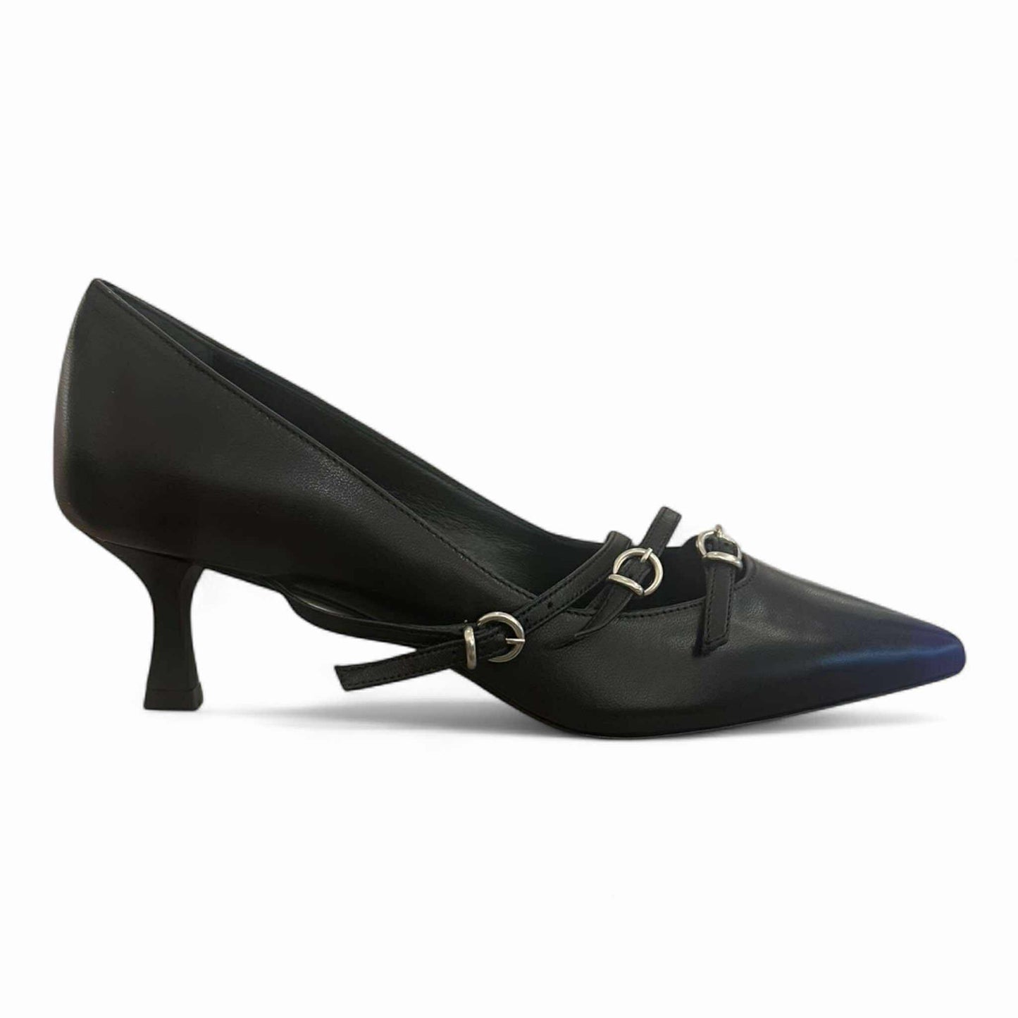 Decollètè nera tacco 3cm