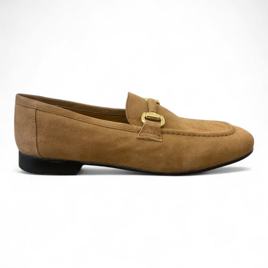 Mocassino camoscio beige