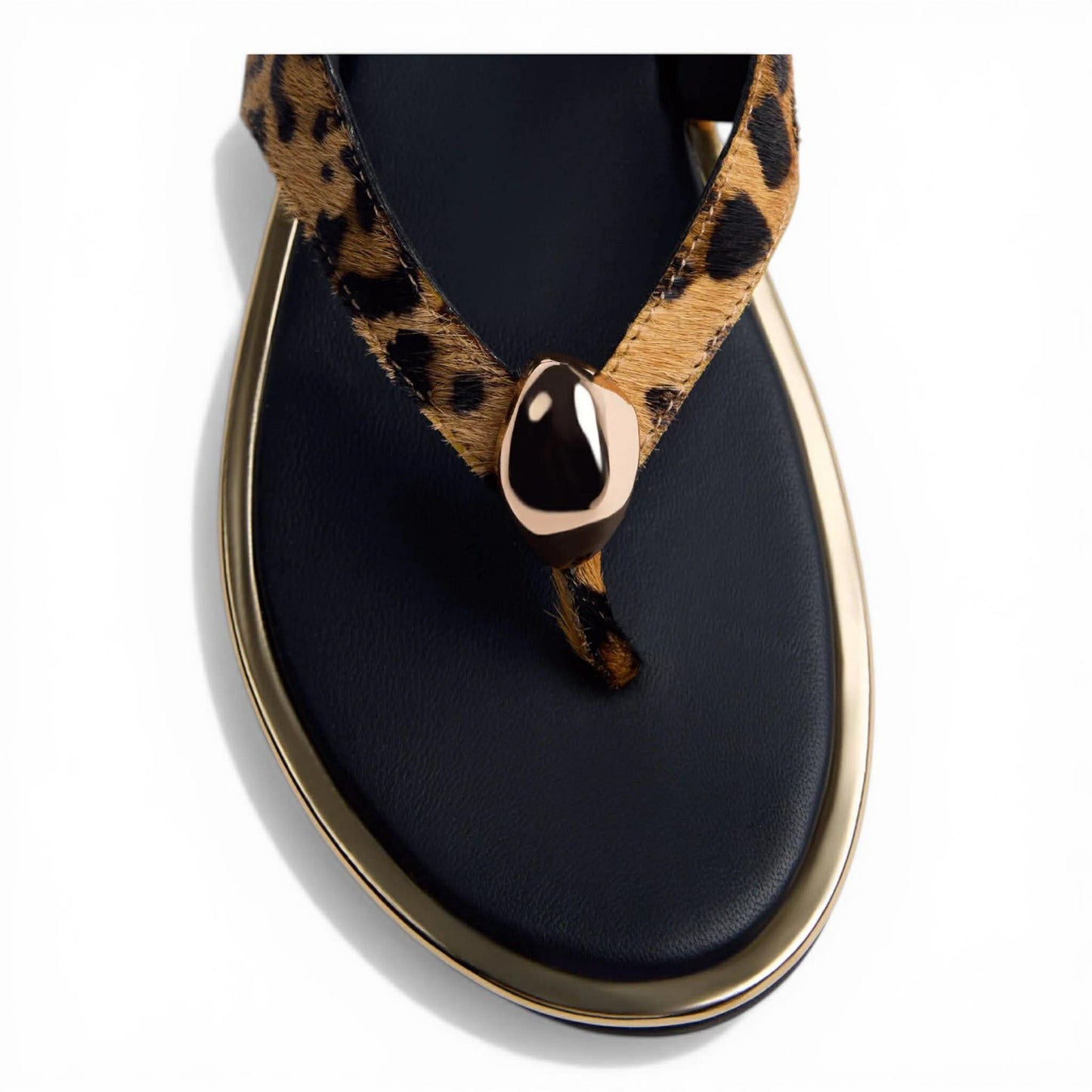 Sandalo in cavallino leopardato – Gioseppo