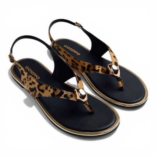 Sandalo in cavallino leopardato – Gioseppo