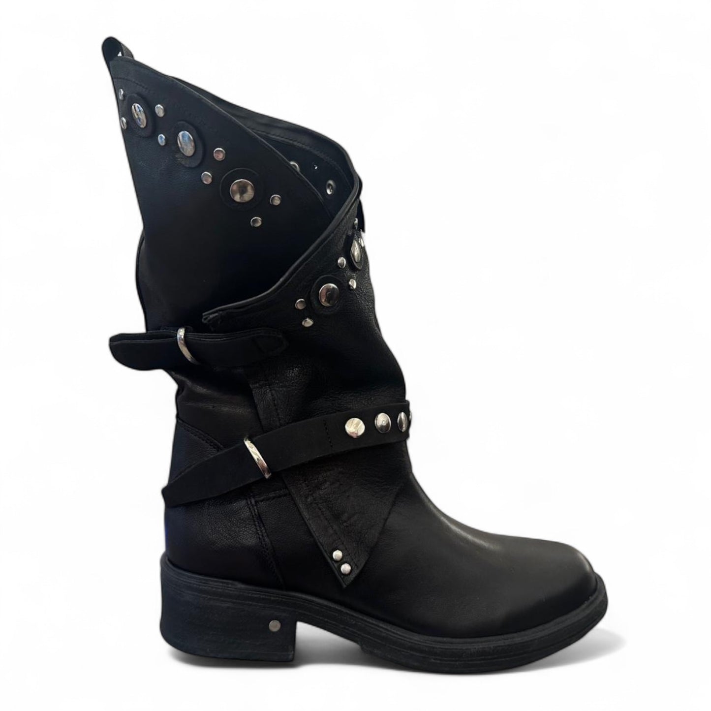 Bikers con borchiette nero