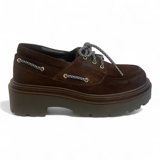 Modello barca fondo platform in crosta cioccolato