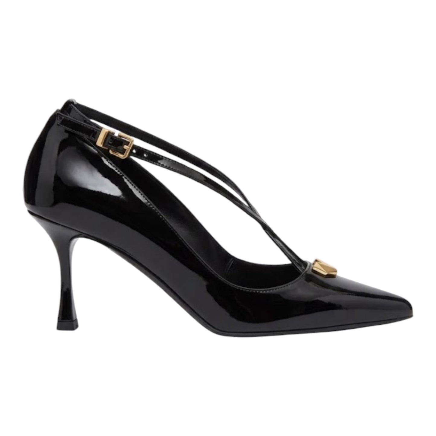 Décolleté vernice nera