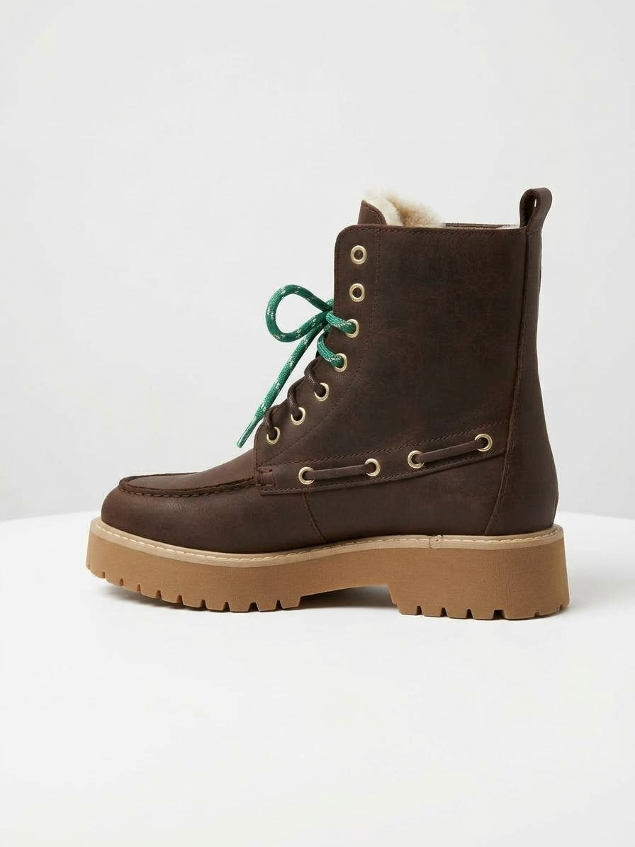 Stivaletto stringato tipo polacchino / boot d'ispirazione outdoor